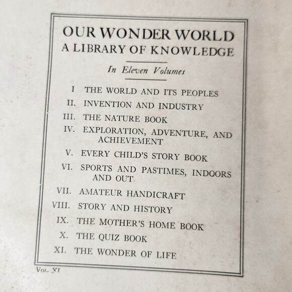 Our Wonder World Set - Handbook - The Literature Sup. Vol.‎ - The Wonder of Life - Picture 10 of 16